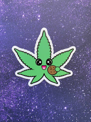 Cartoon Weed 2244 X 2992 Wallpaper