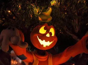Cartoon With Halloween Costume Wallpaper