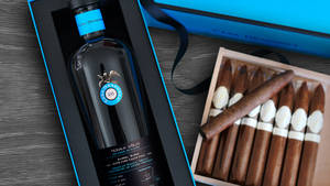 Casa Dragones Tequila Anejo And Cigars Wallpaper