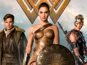 Cast Of Wonder Woman Movie Wallpaper