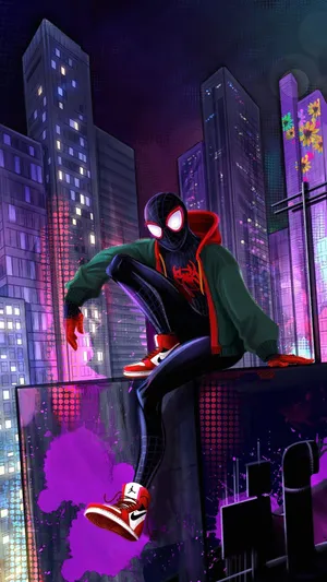 Casual Spider Man Mobile Wallpaper