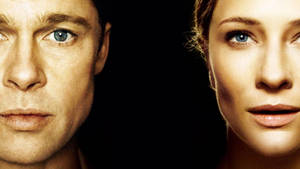 Cate Blanchett And Brad Pitt Wallpaper