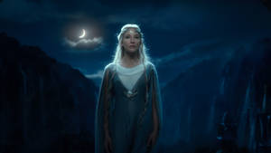 Cate Blanchett Galadriel Introduction Wallpaper