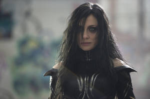 Cate Blanchett Hela Unleashed Wallpaper