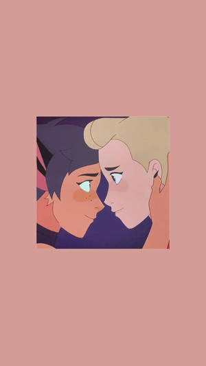 Catradora Ship Close Embrace Wallpaper