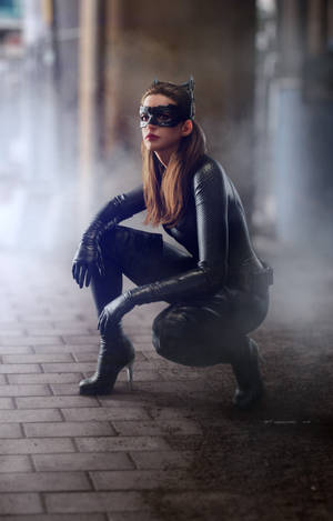 Catwoman As Seen In The Dark Knight Wallpaper