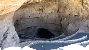 Cave Entrance Carlsbad Caverns National Park Wallpaper