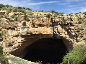 Cave Opening Carlsbad Caverns National Park Wallpaper