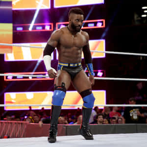 Cedric Alexander Wwe Cruiserweight Championship Match Wallpaper