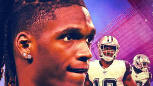 Ceedee Lamb From Awesome Dallas Cowboys Wallpaper