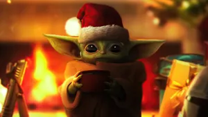 Celebrate A Very Special Star Wars Christmas Wallpaper