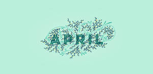 Celebrate April With A Green Splash Of Joy! Wallpaper