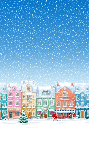 Celebrate Christmas With Snoopy And His Friends Wallpaper