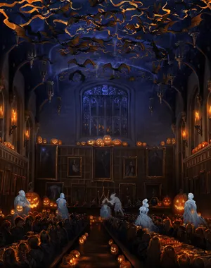 Celebrate Halloween With A Harry Potter Theme Wallpaper
