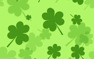 Celebrate St Patrick's Day With This Luck-bringing Shamrock Wallpaper