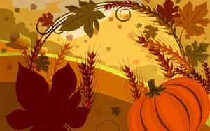 Celebrate Thanksgiving In Style With This Beautiful Scene Wallpaper