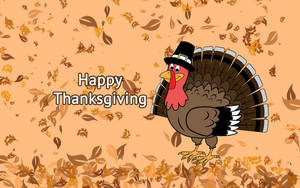 Celebrate Thanksgiving With A Delicious Roast Turkey Wallpaper