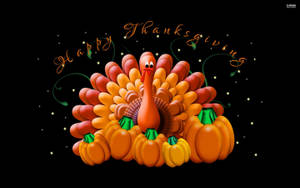 Celebrate Thanksgiving With A Delicious Turkey Wallpaper