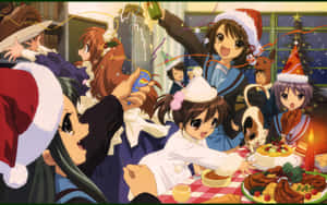 Celebrate The Fabulous And Magical Moments Of Life With This Happy Birthday Anime Wallpaper. Wallpaper