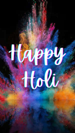 Celebrate The Festival Of Colors This Holi Wallpaper