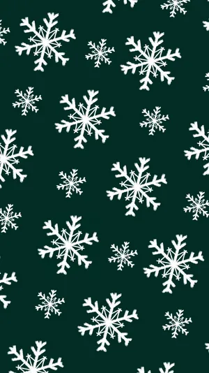 Celebrate The Festive Season In Style With A Dark Green Christmas Wallpaper