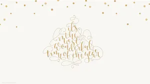 Celebrate The Festive Season With Cheerful Pastel Hues Wallpaper