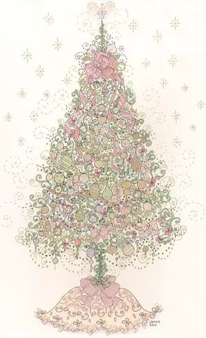 Celebrate The Holidays With A Pastel Christmas Wallpaper