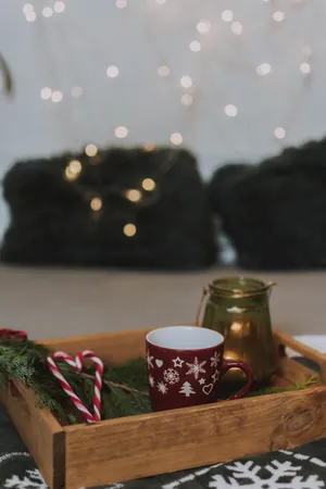 Celebrate The Holidays With An Epic Boxing Match Wallpaper