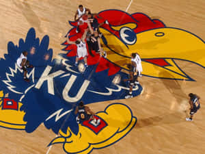 Celebrate The Legacy Of The Kansas Jayhawks Wallpaper