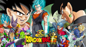 Celebrate The New Dragon Ball Super Characters Wallpaper