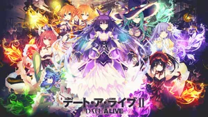 Celebrate With The Whole Date A Live Cast! Wallpaper