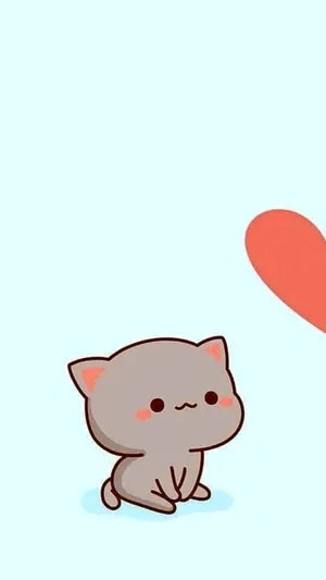 Celebrate Your Valentine's Day With Adorable Kawaii Characters! Wallpaper