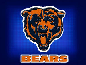 Celebrating An Iconic Win In Chicago Bears' Blue Wallpaper