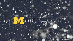 Celebrating Another Big Win On The University Of Michigan Wolverines Football Field Wallpaper