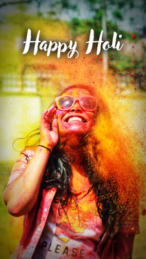 Celebrating India's Most Vibrant Festival - Holi Wallpaper