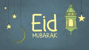 Celebrating The Harmony And Joy Of Eid Mubarak Wallpaper