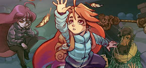 Celeste Game Poster With Madeline Wallpaper