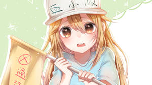 Cells At Work Cute Platelet Wallpaper