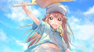 Cells At Work Platelet Blue Sky Wallpaper