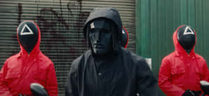 Centered Front Man Squid Game Pfp Wallpaper