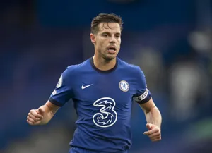 César Azpilicueta Sweaty During Game Wallpaper