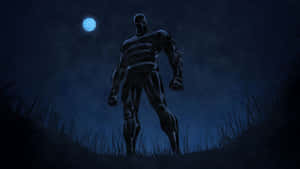 Chadwick Boseman As Black Panther, King Of Wakanda Wallpaper