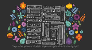 Chalk Clipart Aesthetic Book Desktop Wallpaper