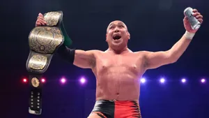 Champion Celebration Victory Pose Wallpaper