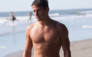 Channing Tatum Revealing His Fit Physique Wallpaper