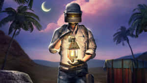 Character Holding Lamp Pubg 1920x1080 Wallpaper