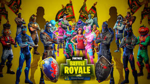 Characters Victory Royale Fortnite Battle Royale Desktop Wallpaper