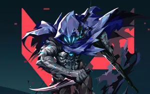Charging Omen Valorant Logo Wallpaper