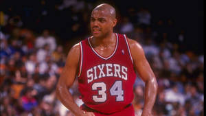 Charles Barkley Sixers Player Philadelphia 76ers Wallpaper