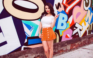 Charli Xcx Sweet Graffiti Wallpaper